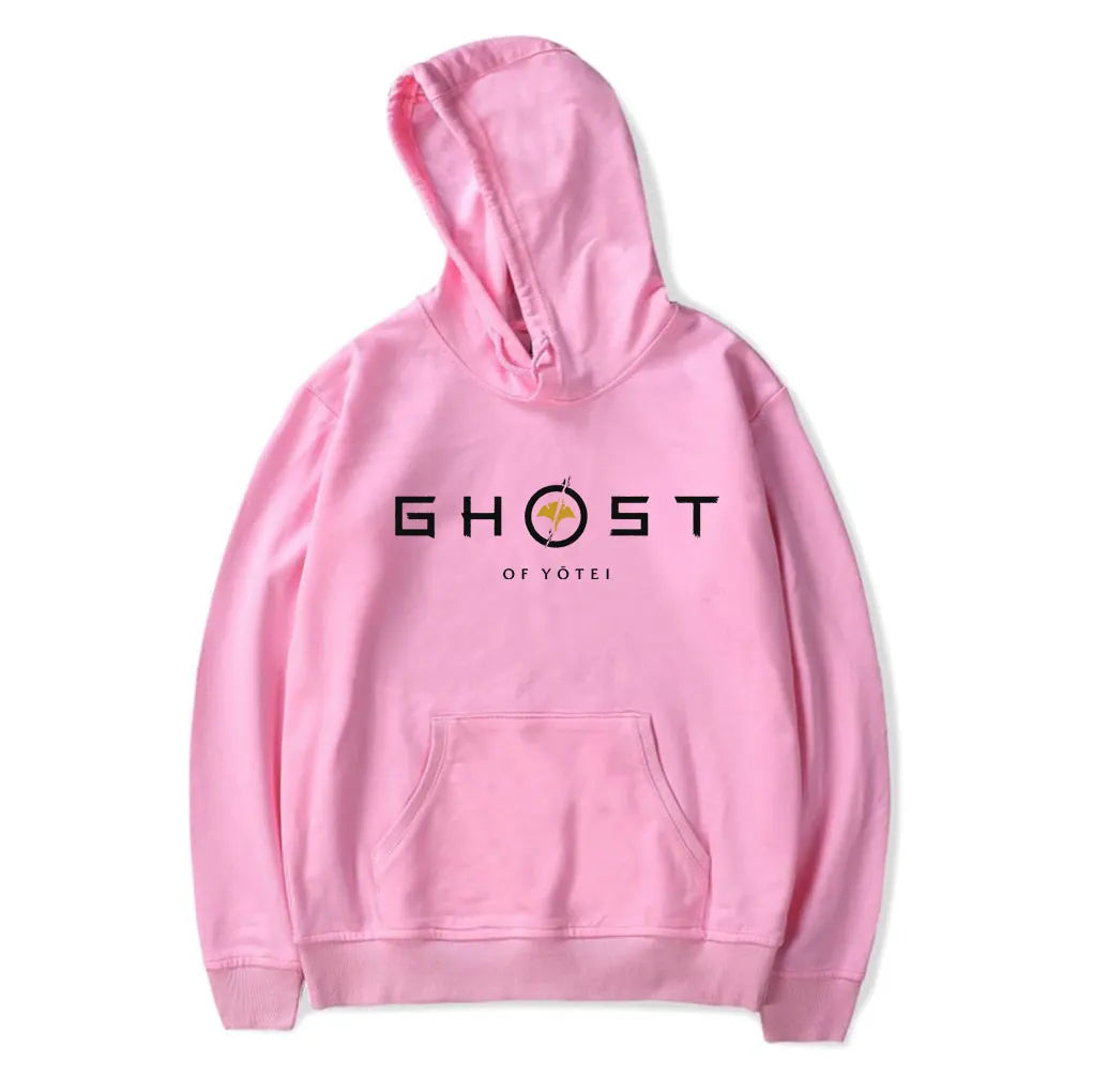 Ghost of Yotei Pinker Kapuzenpullover