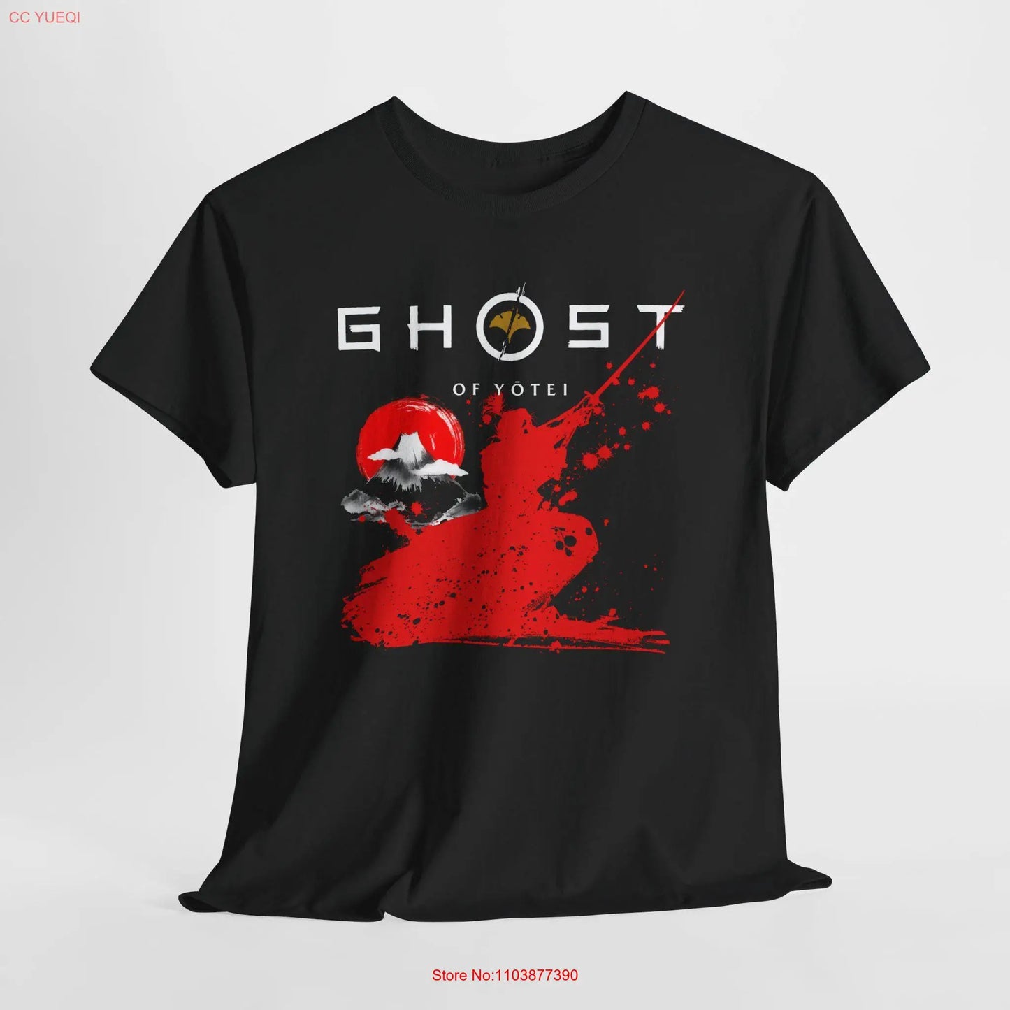 T-shirt Ghost of Yotei - Plusieurs choix de couleurs