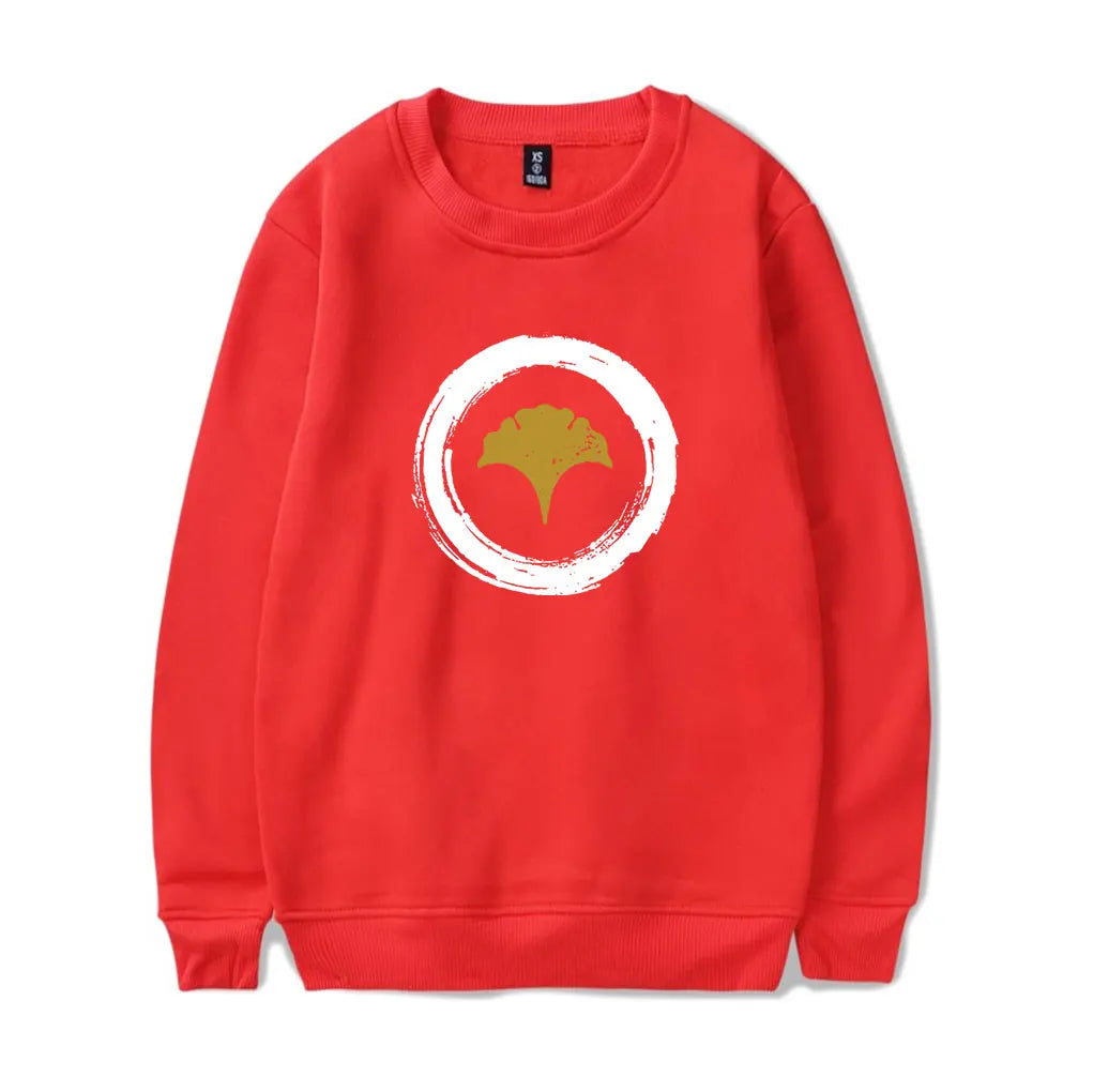 Ghost of Yotei Red Sweatshirt - Yotei Logo