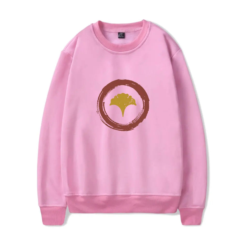 Ghost of Yotei Pink Sweatshirt - Yotei-Logo