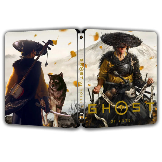 Boîtier en acier Ghost Of Yotei Metal Shiny Edition