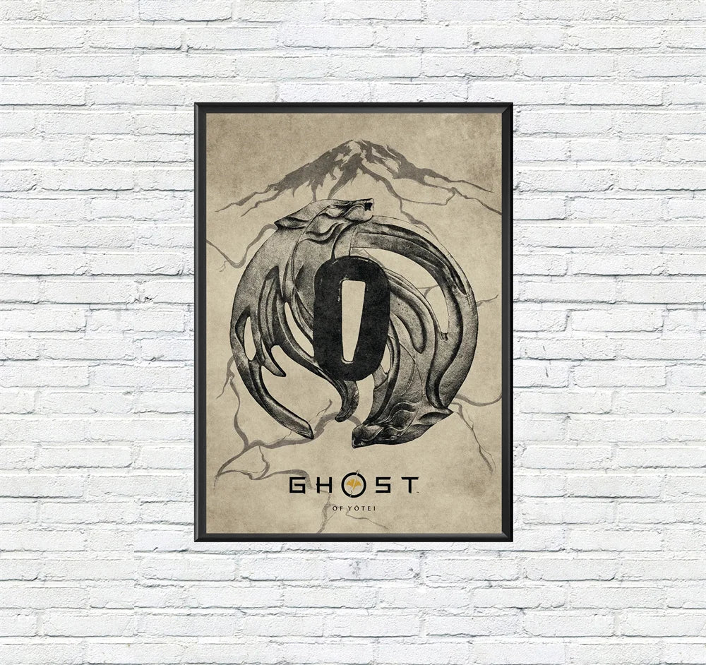 Ghost of Yotei Poster - Retro Design 3
