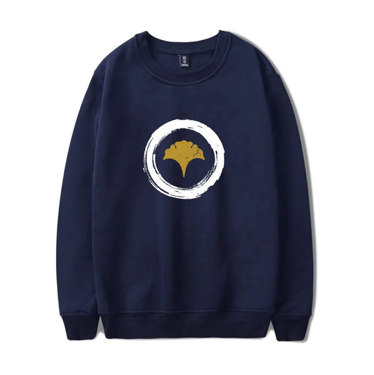 Ghost of Yotei Navy Blue Sweatshirt - Yotei Logo