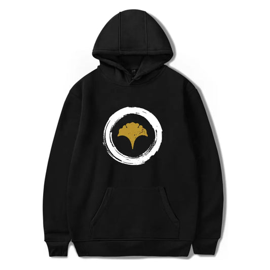 Ghost of Yotei Black Hoodie - Yotei Logo